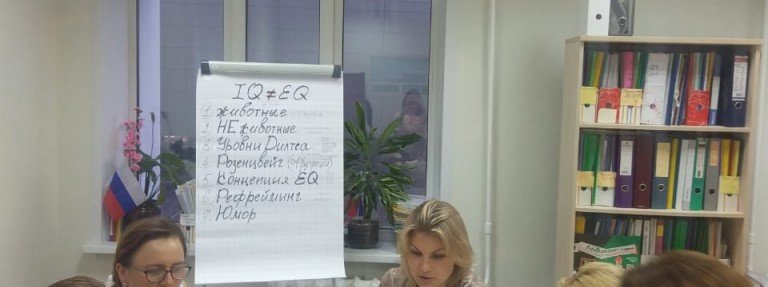29 апреля  Ассоциация рекрутинговых компаний организовала игру EQ «Эмоциональный интеллект»  с ведущей  Тимофеевой Александрой